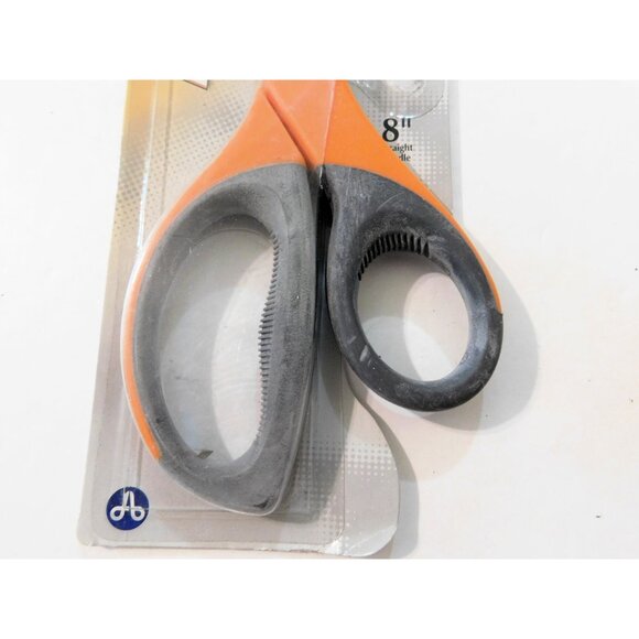 Westcott Elite Scissors 8" Straight Stainless Steel Contoured Ribbed Grip - Picture 4 of 4